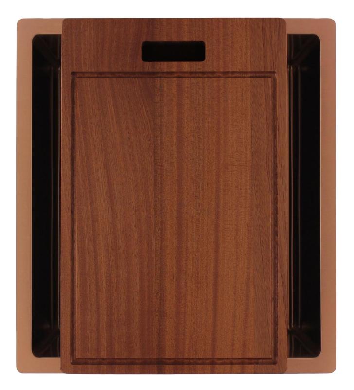 Pure.Sink Luxion Medený drez 36x40 cm podstavný, zapustený a nadstavbový PLX3640-62