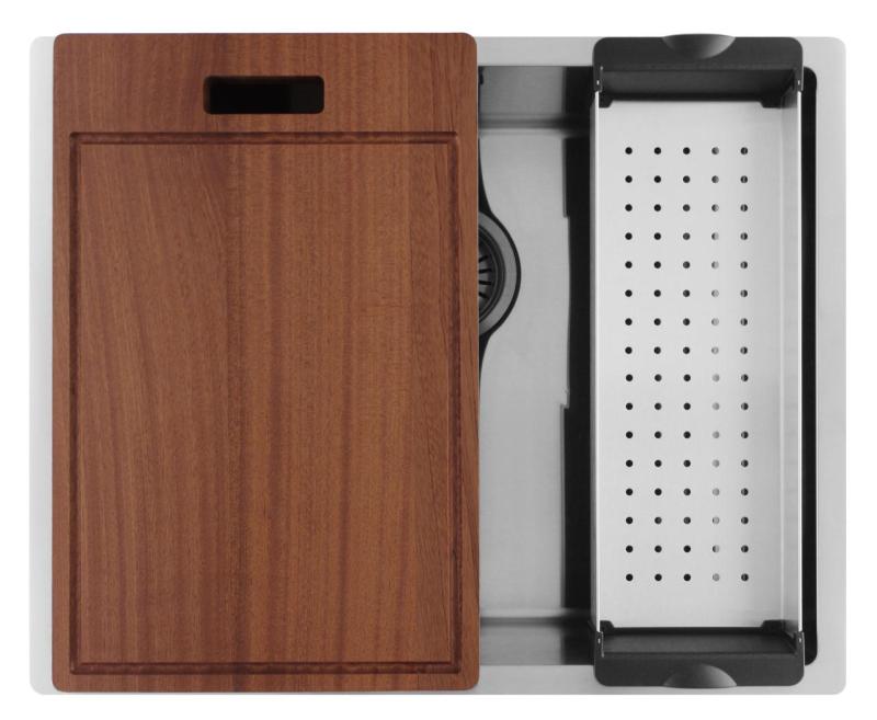 Pure.Sink Luxion Stainless steel sink 50x40 cm undermount, flush mount, and top mount  PLX5040-02