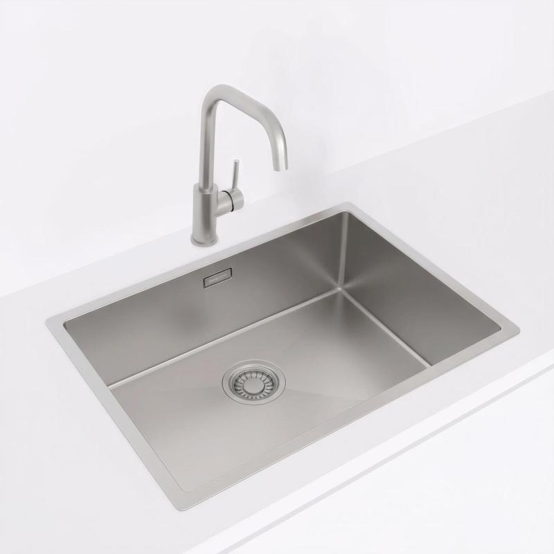 Pure.Sink Luxion Nerezový drez 55 x 40 cm podstavný, zapustený a nadstavbový PLX5540-02