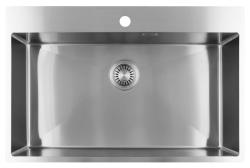 Pure.Sink Luxion Veľký nerezový drez 78x50 cm Tapwing s otvorom pre batériu PLX7850T-02