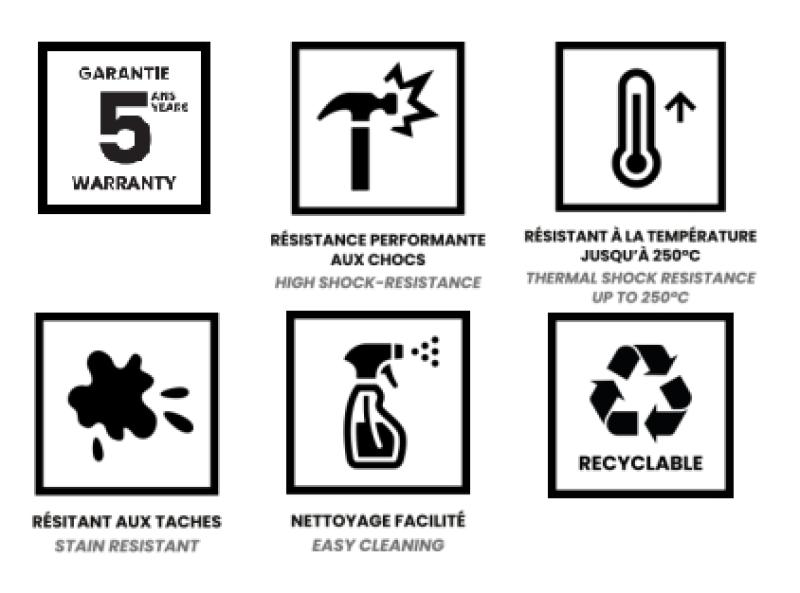 Ausmann Fibre Veľký betónovo sivý drez 70 x 40 cm na montáž pod dosku, na dosku a do dosky s automatickou čiernou zátkou 1208971921