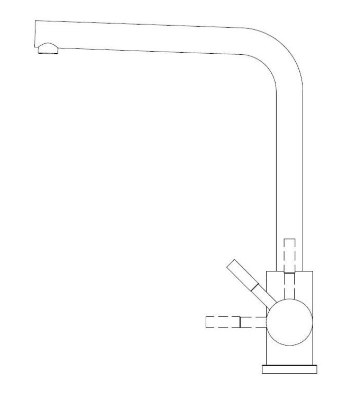 Pure.Sink Elite Steel Spark kuchynská batéria PVD medená PS8040-62
