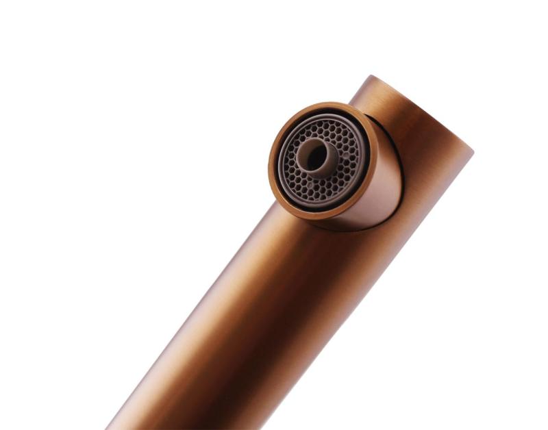 Pure.Sink Elite Steel Clear-S PVD gun metal 3-cestný Kuchynský kohútik s Vysúvacou výlevkou a Filtrujúcou vodou PS8120-61