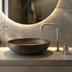 MURO TUA 2-otvorová umývadlová batéria chróm s pravouhlým výtokom 1208972108