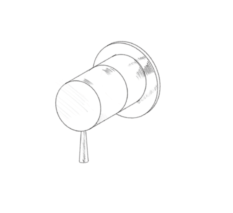 MURO TUA Nástenná batéria chróm M1.B31.R.CR