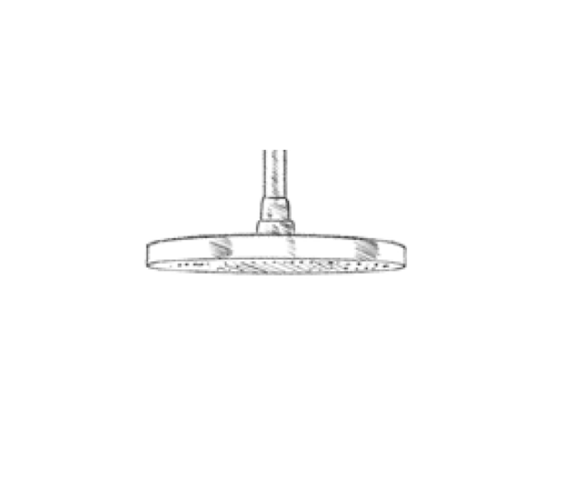 MURO TUA hlavová sprcha 250 mm chróm M1.BA2.M.CR