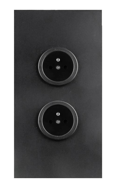 Indux Corner Energetická lišta s 2 zásuvkami Penaarde Čierna 1208972278