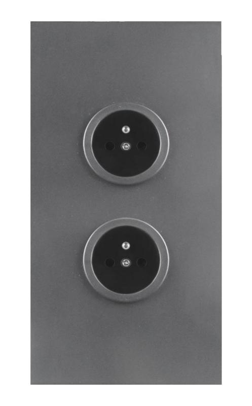 Indux Corner Energetická stĺpik s 2 zásuvkami Penaarde Gun metal 1208972282