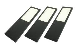 Indux Solin Kuchynská zostava Multi Tone LED Set 3 bodové svietidlá x 3,6 W čierne 1208972345