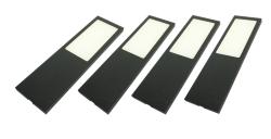 Indux Solin Kuchynská zostava Multi Tone LED Set 4 bodové svietidlá x 3,6 W čierne 1208972346