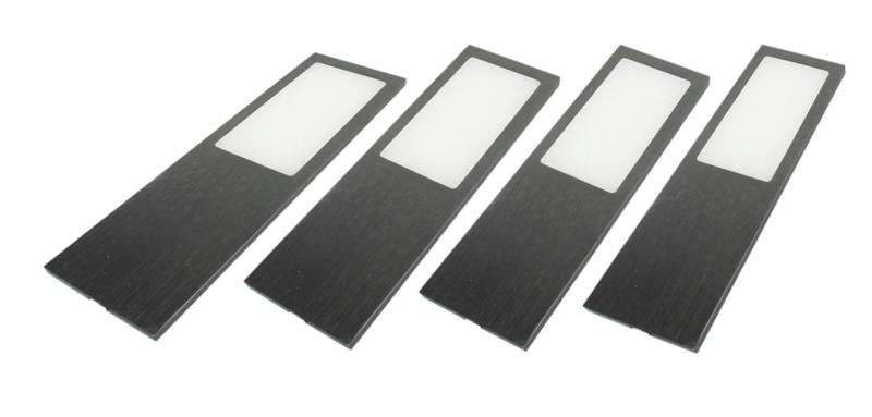 Indux Solin Kuchynská zostava Multi Tone LED Set 4 bodové svietidlá x 3,6 W Gun metal 1208972354