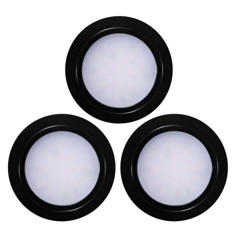 Indux Luma malá vstavaná kuchyňa Multi Tone LED Set 3 bodové svietidlá čierne 1208972383