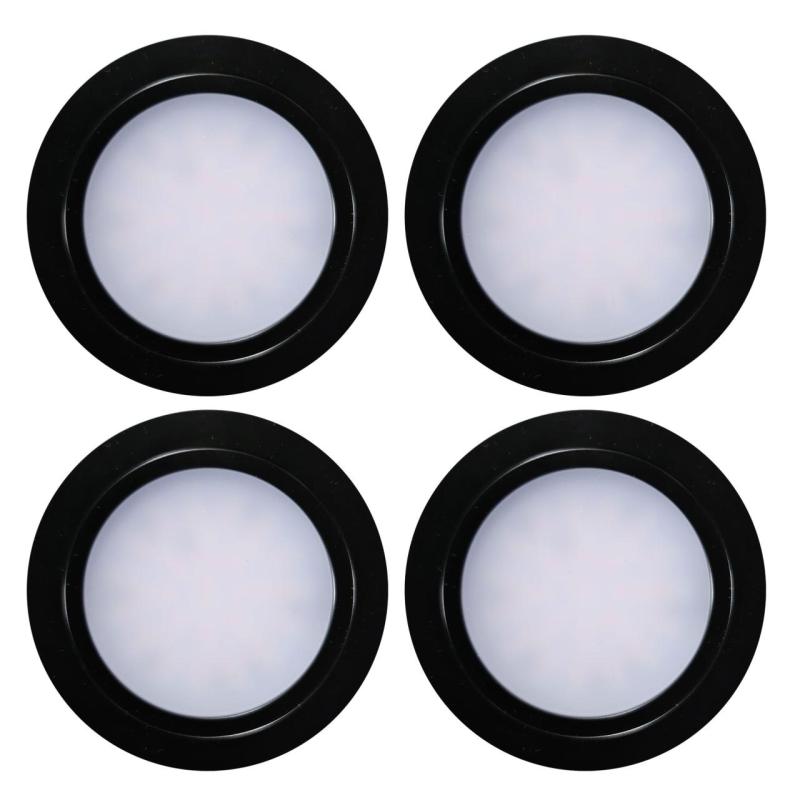 Indux Luma malá vstavaná kuchyňa Multi Tone LED Set 4 bodové svietidlá čierne 1208972384