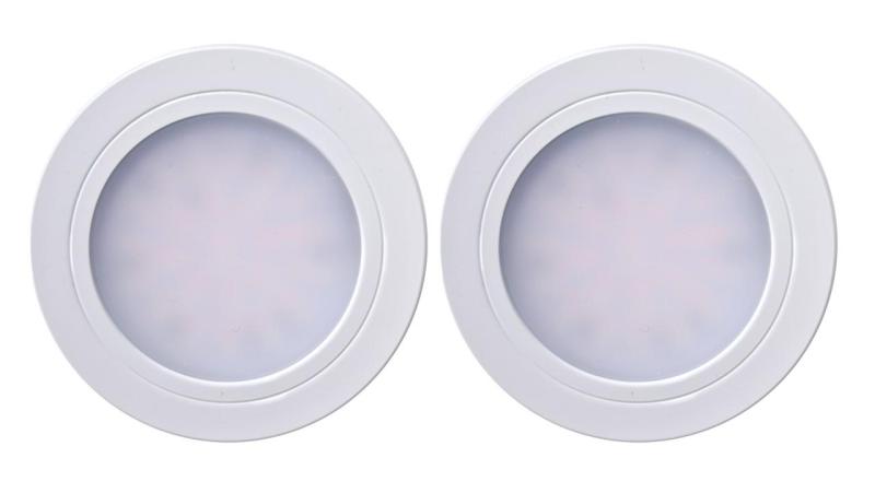 Indux Luma malá vstavaná kuchyňa Multi Tone LED Set 2 bodové svietidlá biele 1208972386