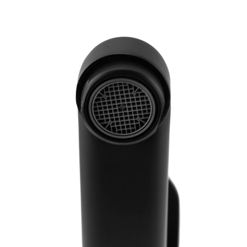 Aquanello Casa Jednopáková kuchynská batéria čierna s výtokom 25 cm BL-1425-CS