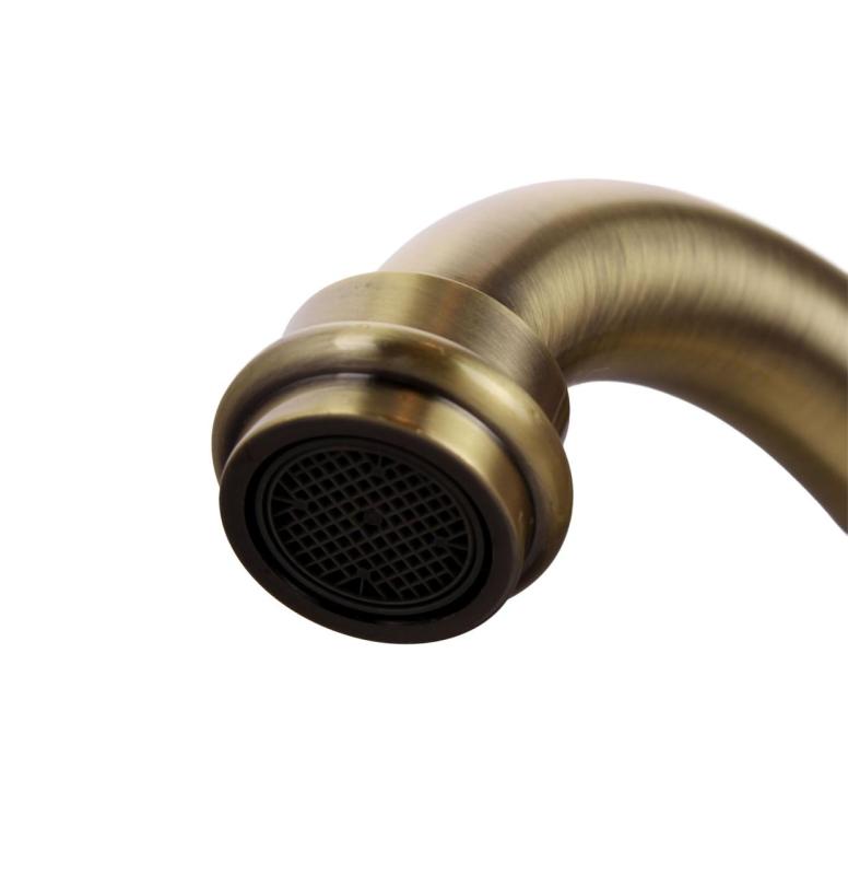 Aquanello Heritage Ascot Klasická kuchyňa Nostalgický kuchynský kohútik Bronz s pravouhlým výtokom BN-4002-HA