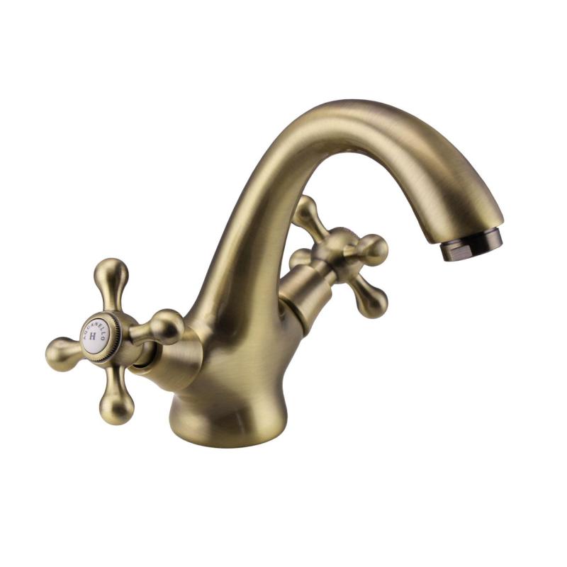 Aquanello Heritage Ascot Klasický nostalgický umývadlový batériový kohútik Bronz BN-4101-HA