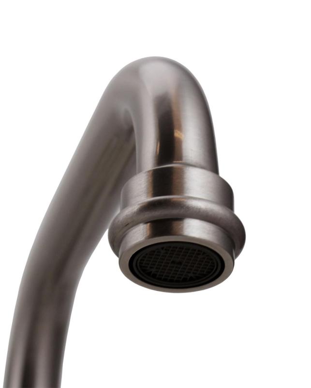 Aquanello Heritage Ascot Klasická kuchynská batéria s horným výtokom z nehrdzavejúcej ocele NB-4110-HA