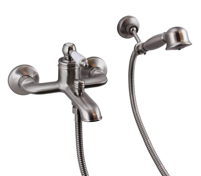 Aquanello Heritage Manor Klasická vaňová batéria z nehrdzavejúcej ocele NB-3001-HM