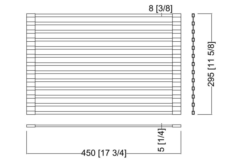 Ausmann Mosel Kombinovaná sada Drez PVD meď 50x40 cm s kuchynskou batériou, dávkovačom mydla a rohožou 1208972563