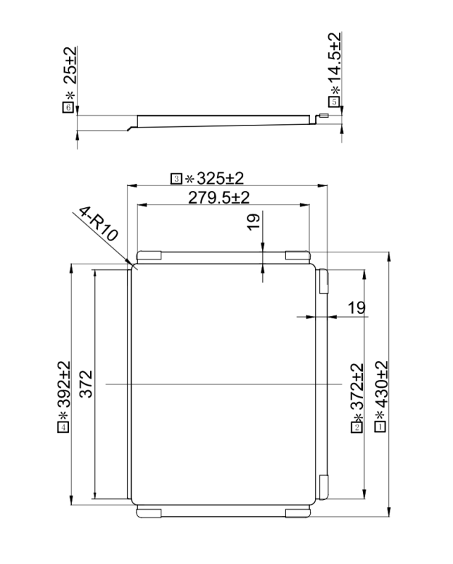 Pure.Sink Exclusivo Prenosná odkvapkávacia miska s rozmermi 440 x 335 mm pre drez PEXTRAY-02