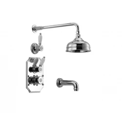 Huber Victorian Termostatická Vstavaná Sprchová Sada Chróm 916.VT01H.CR