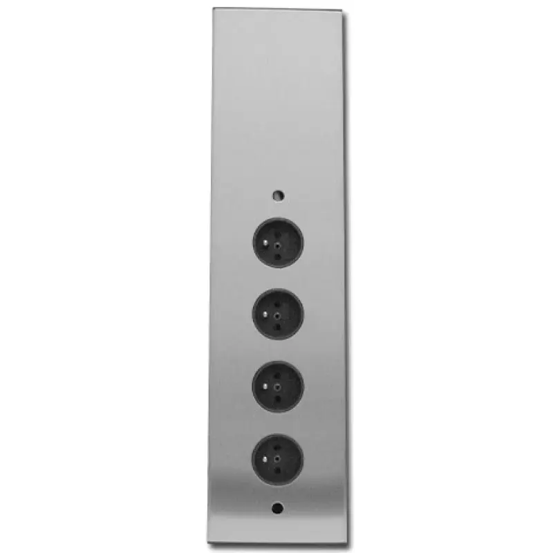Energetický stĺp so 4 uzemnenými zásuvkami ST3007