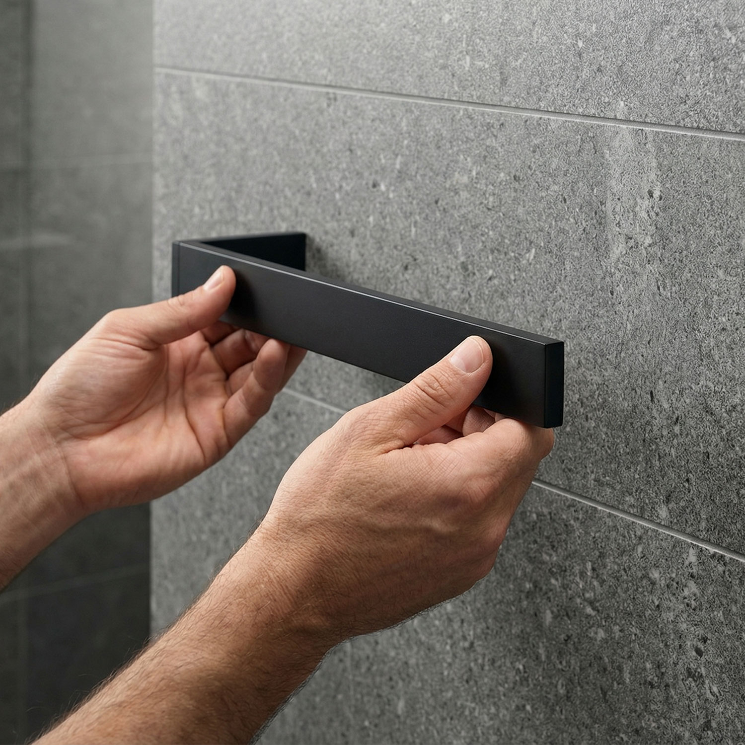 How to Install Towel Rails on Tiled Walls